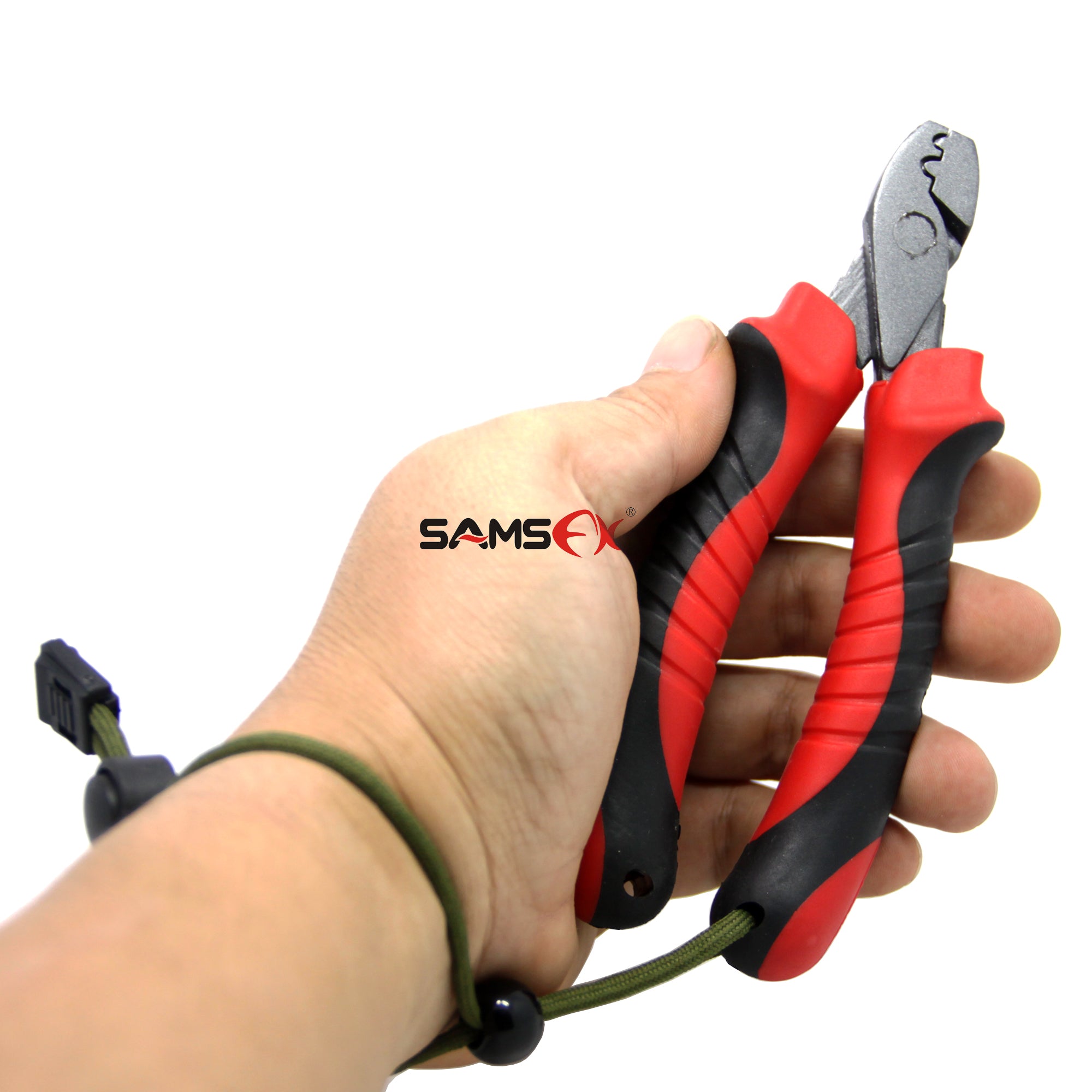 SAMSFX Forged Steel Hand Crimper Tool Fishing Wire Leader Crimping Pli –  samsfxfishing
