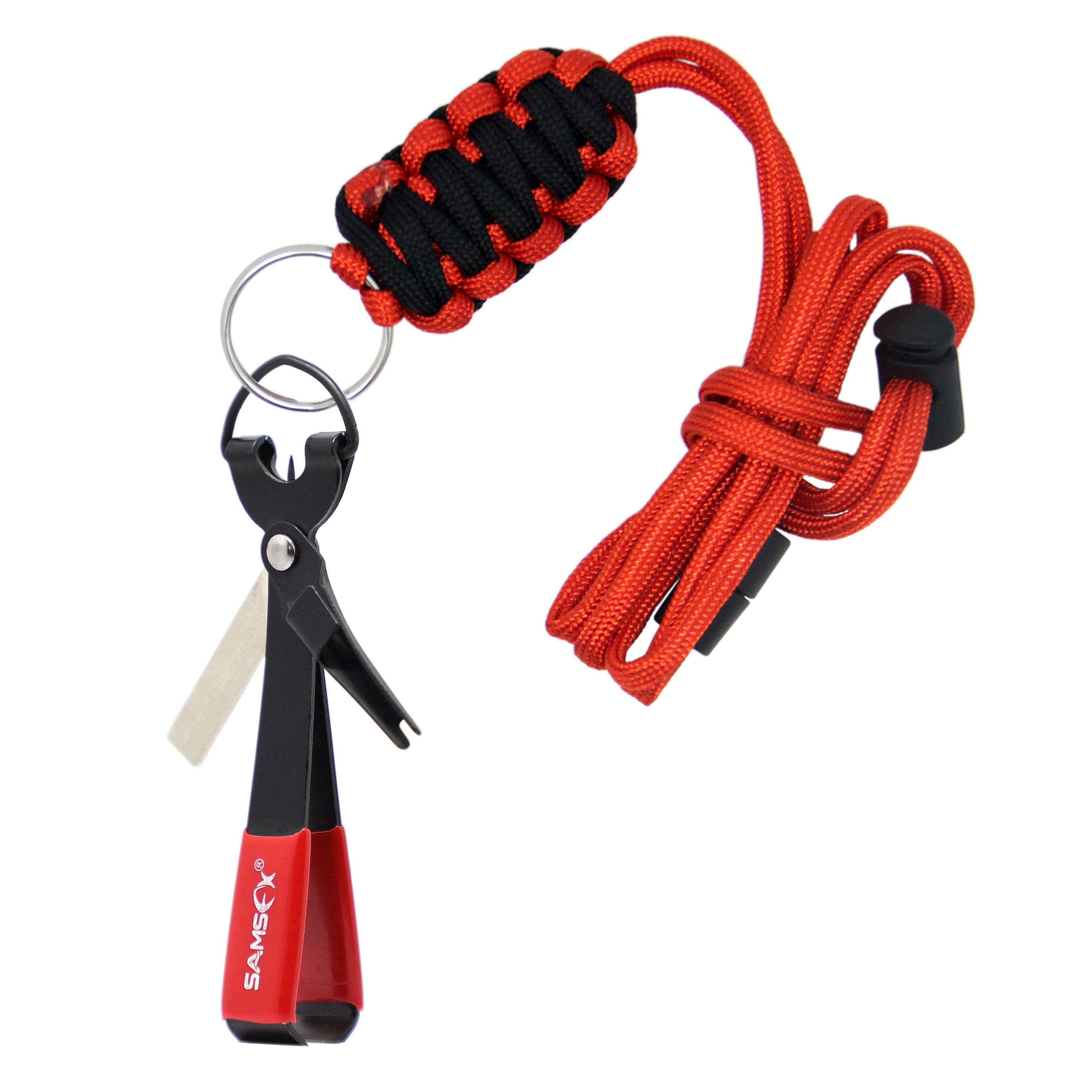  SAMSFX Fishing Knot Tying Tool and Hook Remover with Zinger  Retractor Combo : Sports & Outdoors