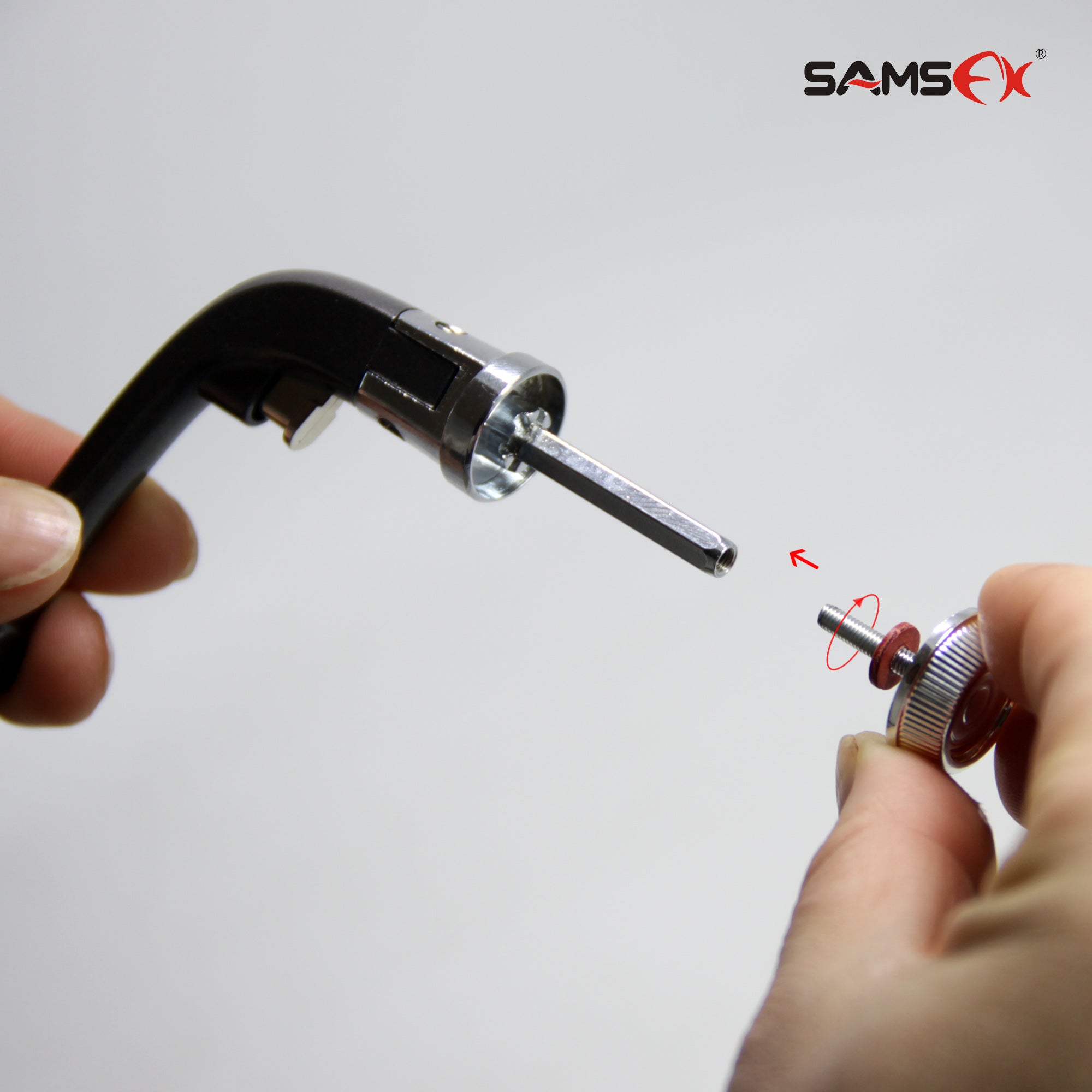 Buy Sam's Fishing 1 piece x Replacement Metal Foldable Power Handle Grip  For Spinning Fishing Reel Repair Parts Online at desertcartIreland